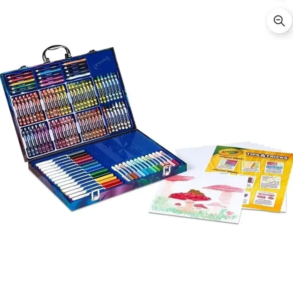 Crayola Imagination Art Coloring Set, 115 Pcs, Art & Craft Kit Drawing Coloring